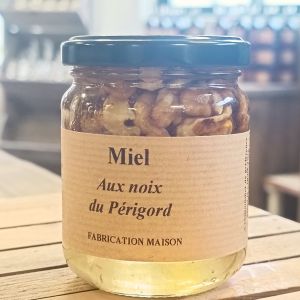 Miel d'acacia bio aux noix du Périgord